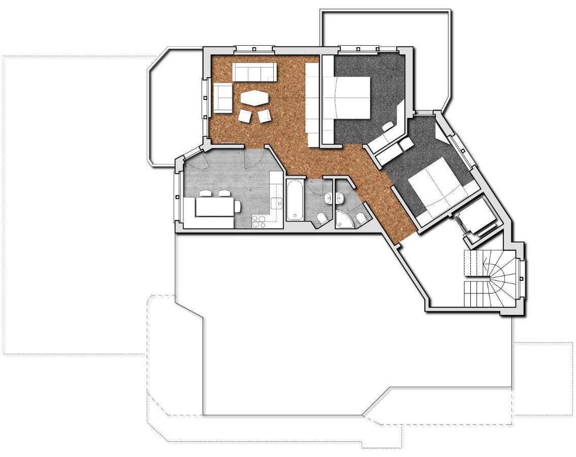 Apartament Bergfreude Saas-Fee Zewnętrze zdjęcie